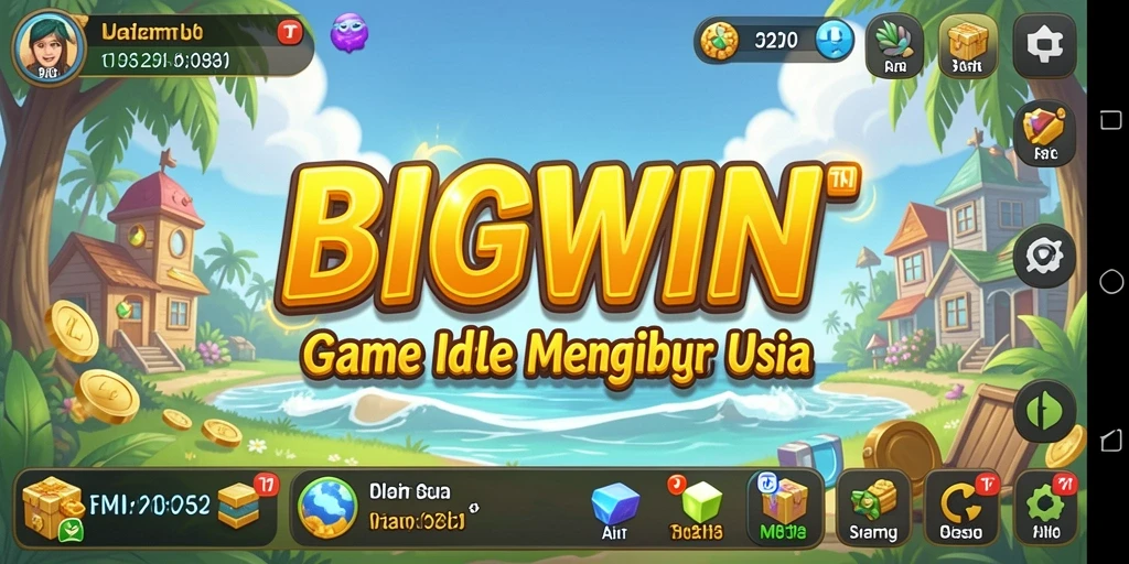 Tangkapan layar utama BIGWIN menampilkan gameplay yang menawan dan menyenangkan.