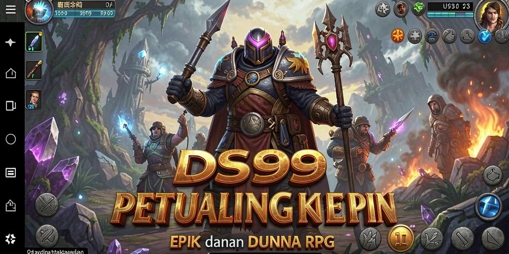 Gameplay DS99 yang menegangkan dan imersif di dunia RPG.