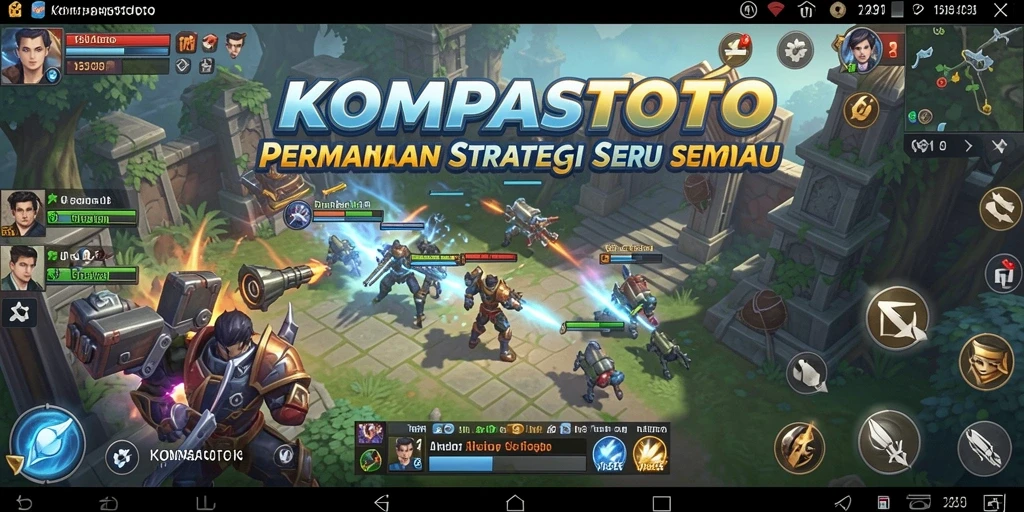 Tampilan gameplay menarik dalam KOMPASTOTO yang menuntut strategi cerdas.