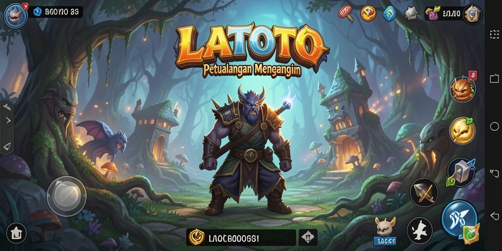 Tampilan gameplay <strong>LATOTO</strong> yang menakjubkan dan penuh petualangan.