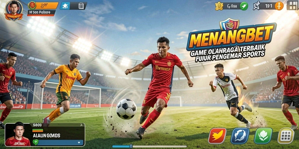 Tampilan menarik gameplay <strong>MENANGBET</strong> dengan aksi olahraga yang kompetitif.