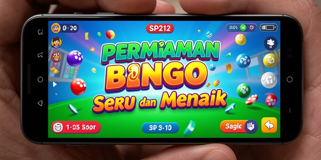 Gameplay SP212 yang seru dengan tampilan Bingo yang menarik.