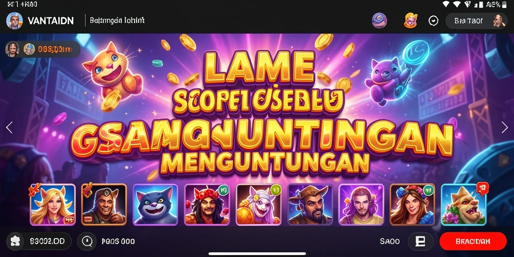 Gameplay slot VANTAIDN yang mengasyikkan dan penuh warna.