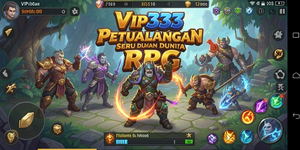 Tampilan gameplay RPG VIP333 yang menarik dan seru.